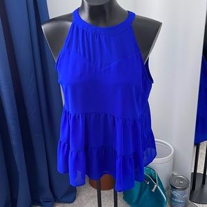Royal blue top